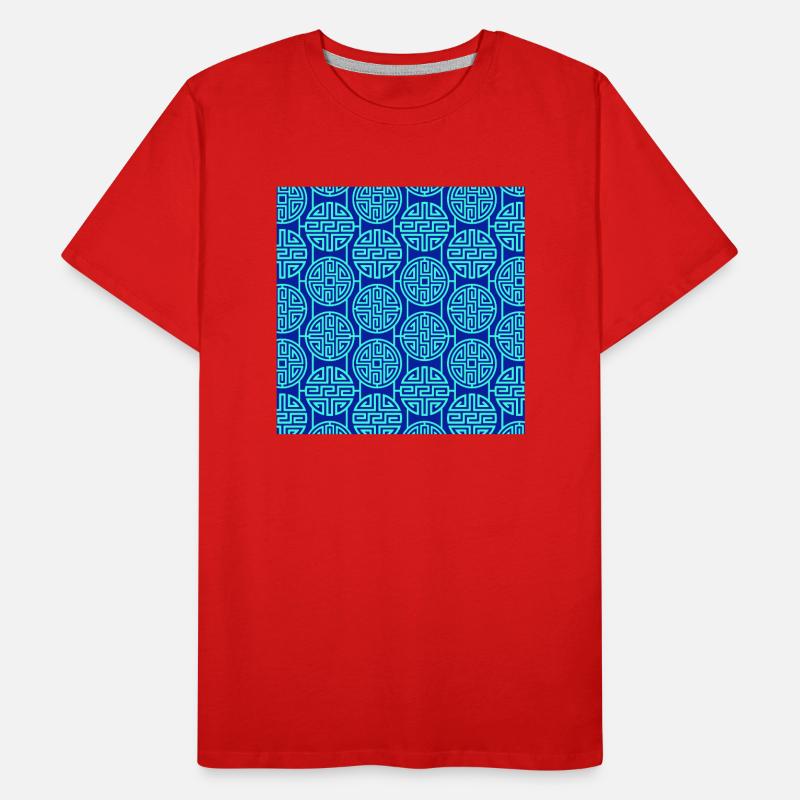 Chinese pattern Men's Premium Organic T-Shirt