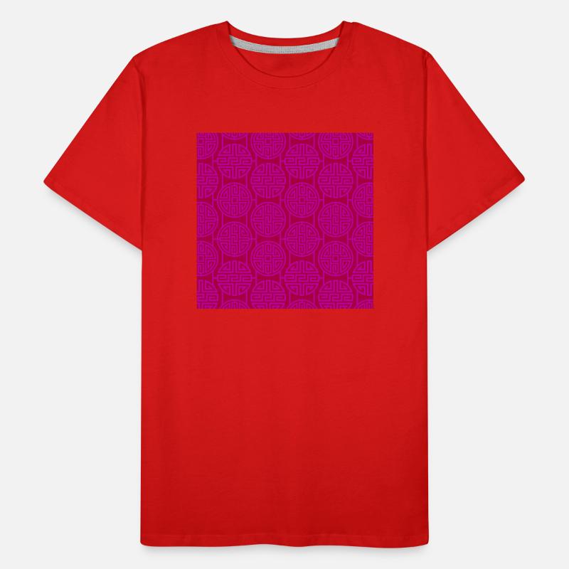 Modèle chinois T-shirt bio Premium Homme