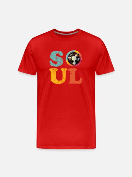 Âme Rétro - T-shirt bio Premium Homme - rouge