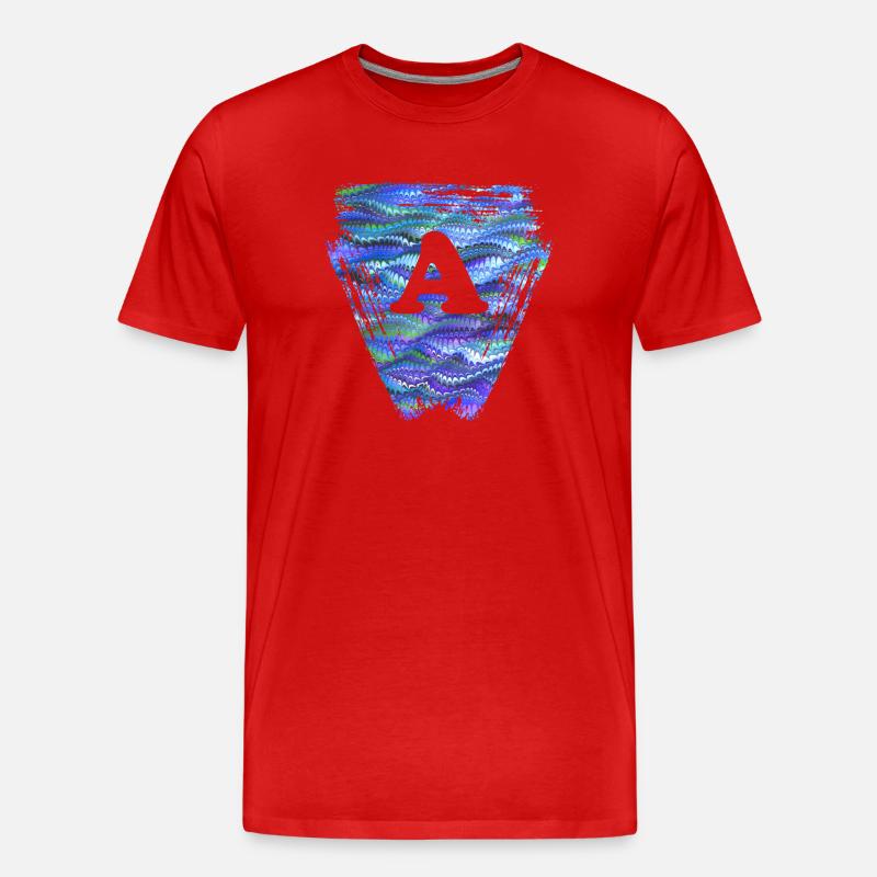 Triangle E 103 A - T-shirt bio Premium Homme - rouge