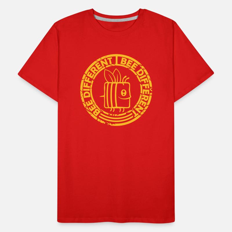 bee citation différente T-shirt bio Premium Homme