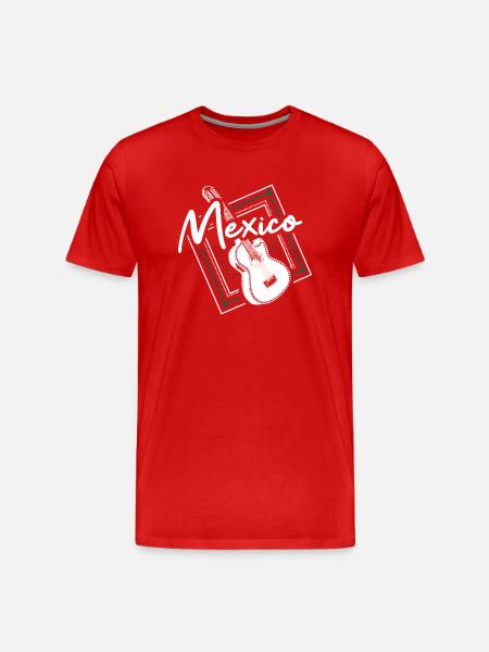 Mexico Mexican Pride - Men's Premium Organic T-Shirt - red