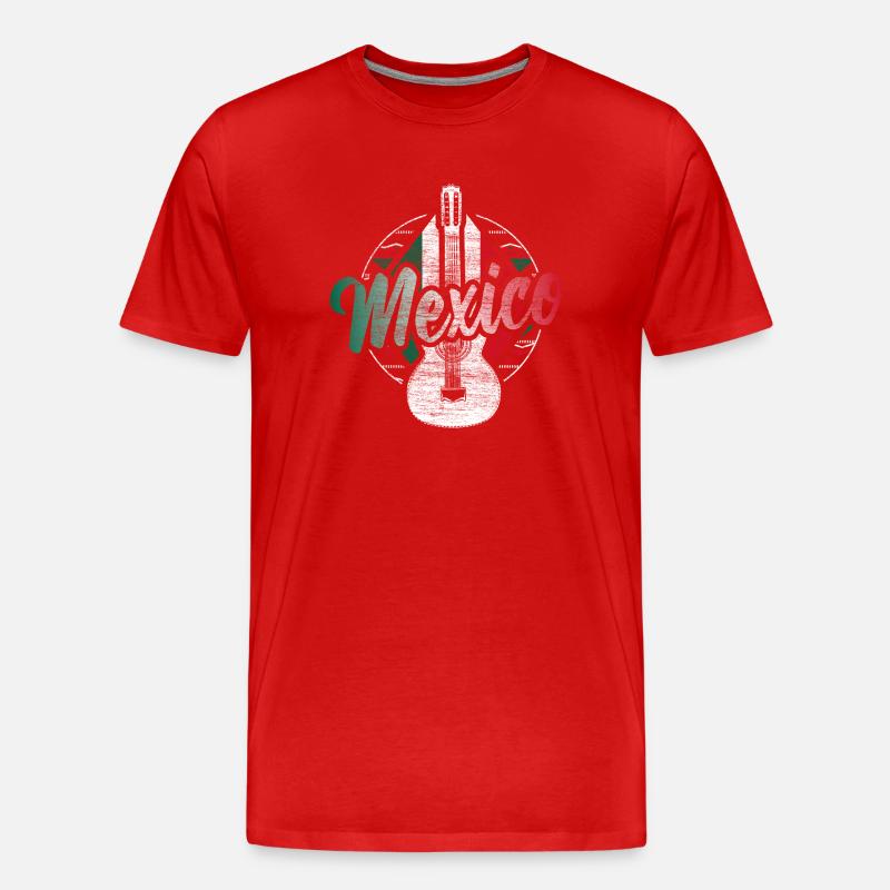 Mexiko Mexikaner Staat Geschenkidee - Männer Premium Bio T-Shirt - Rot