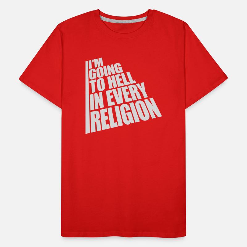 im going to hell Männer Premium Bio T-Shirt
