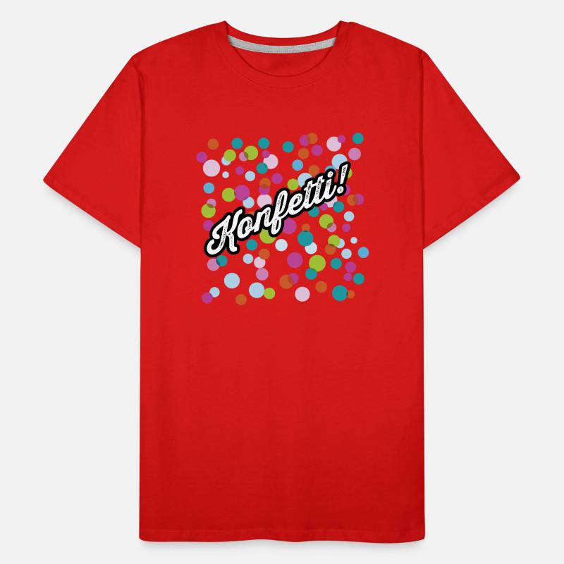 Conettis de carnaval T-shirt bio Premium Homme