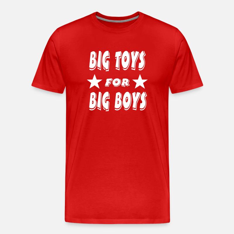 Auto - Männer Premium Bio T-Shirt - Rot