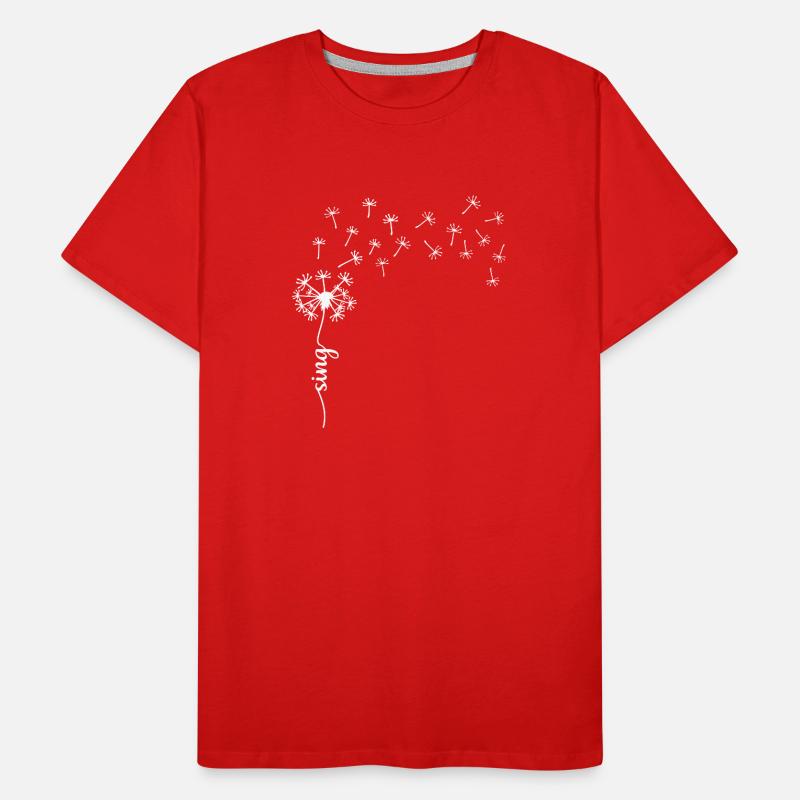 Conception de Sing Dandelion T-shirt bio Premium Homme