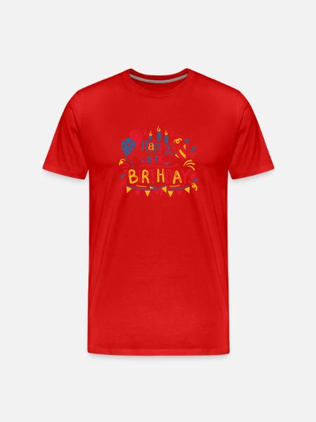 Tillykke med 35-års fødselsdagen Femogtredive 35 år gamle gaver - Herre Premium T-shirt økologisk - rød