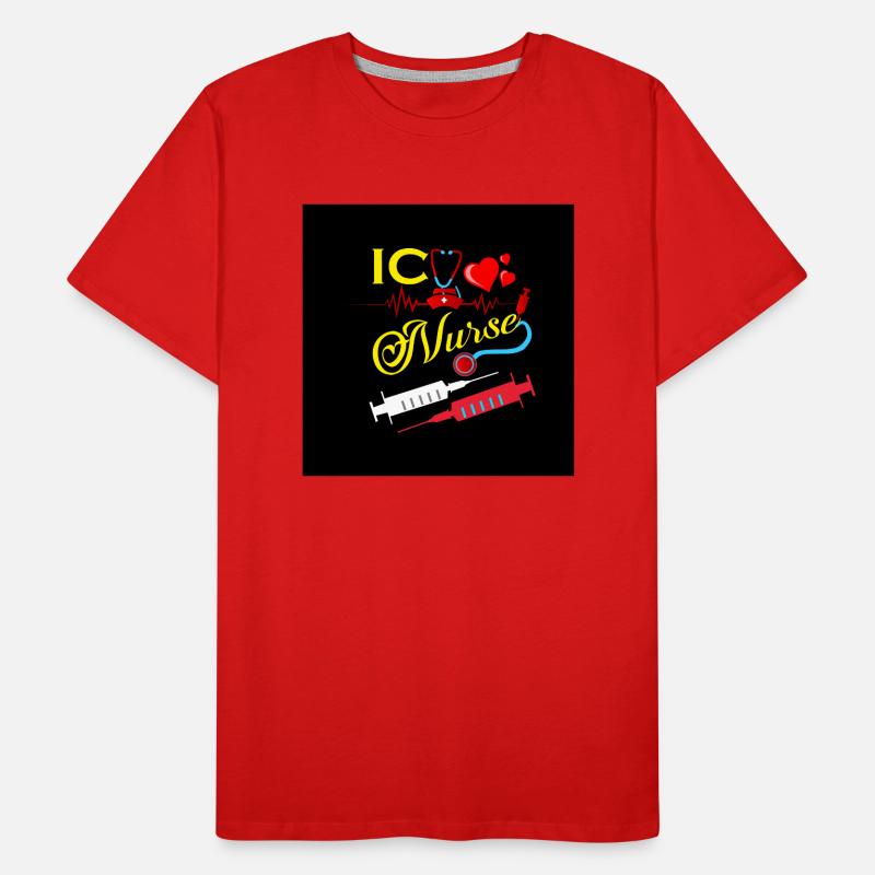 Nurse Injection Design Men's Premium Organic T-Shirt