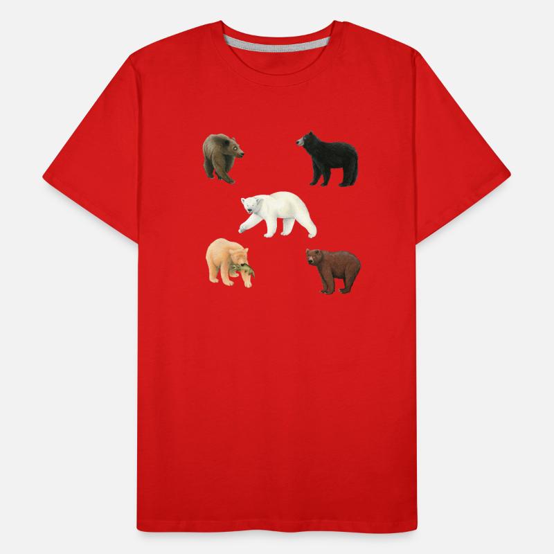 Bears Men's Premium Organic T-Shirt