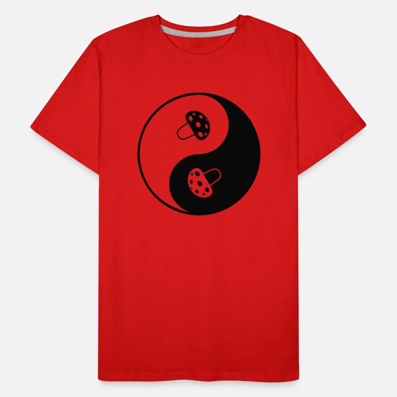 Pilz Männer Premium Bio T-Shirt
