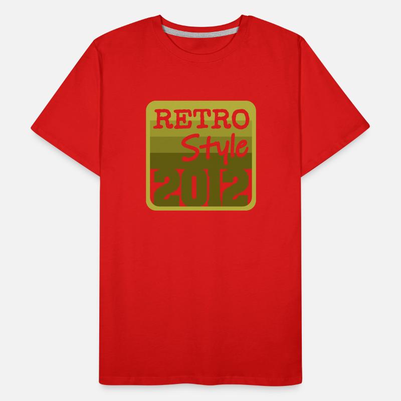 Année 2012 T-shirt bio Premium Homme