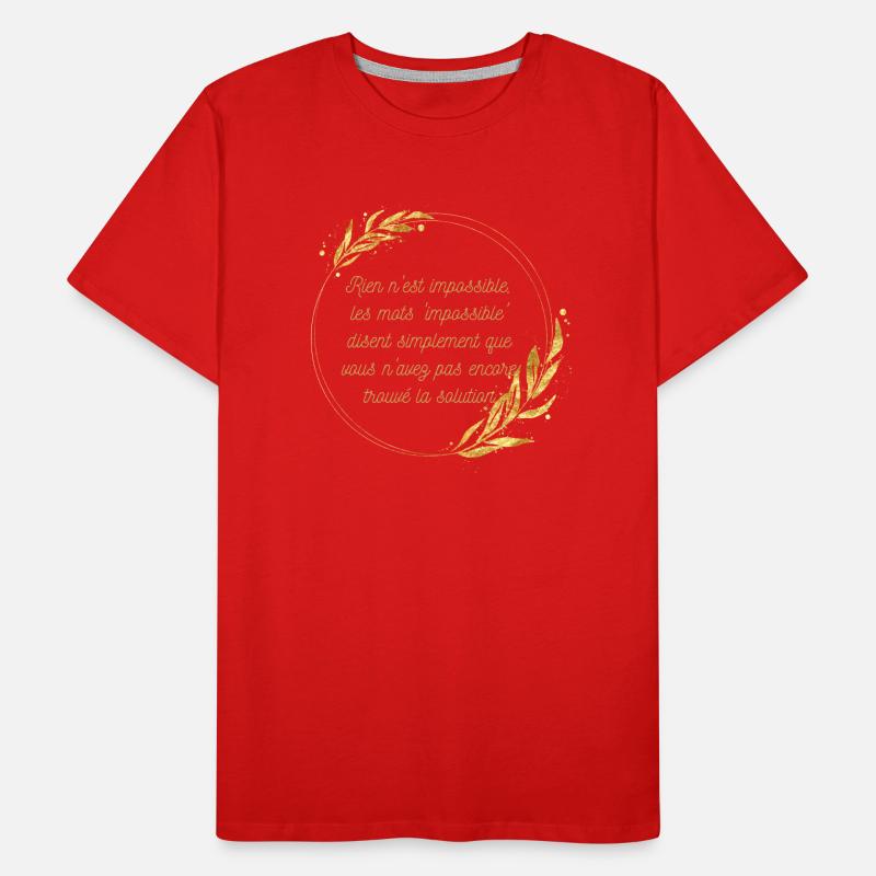 Impossible n'est pas Solution T-shirt bio Premium Homme