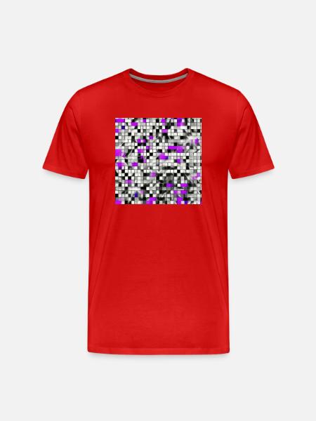 Boule disco - T-shirt bio Premium Homme - rouge