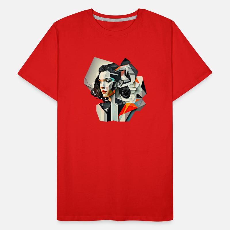 Retro Flash No33 Männer Premium Bio T-Shirt