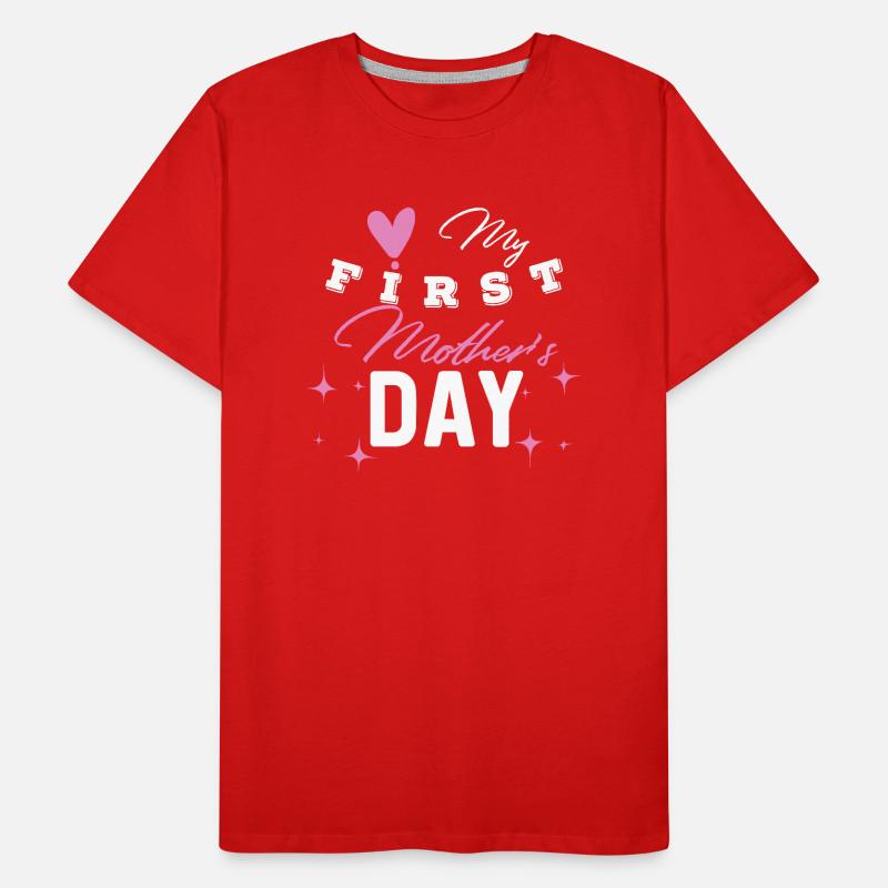 Muttertag Männer Premium Bio T-Shirt