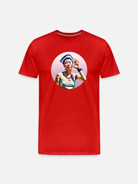 Miel de Tokyo - T-shirt bio Premium Homme - rouge