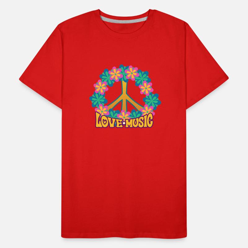 Hippy Men's Premium Organic T-Shirt