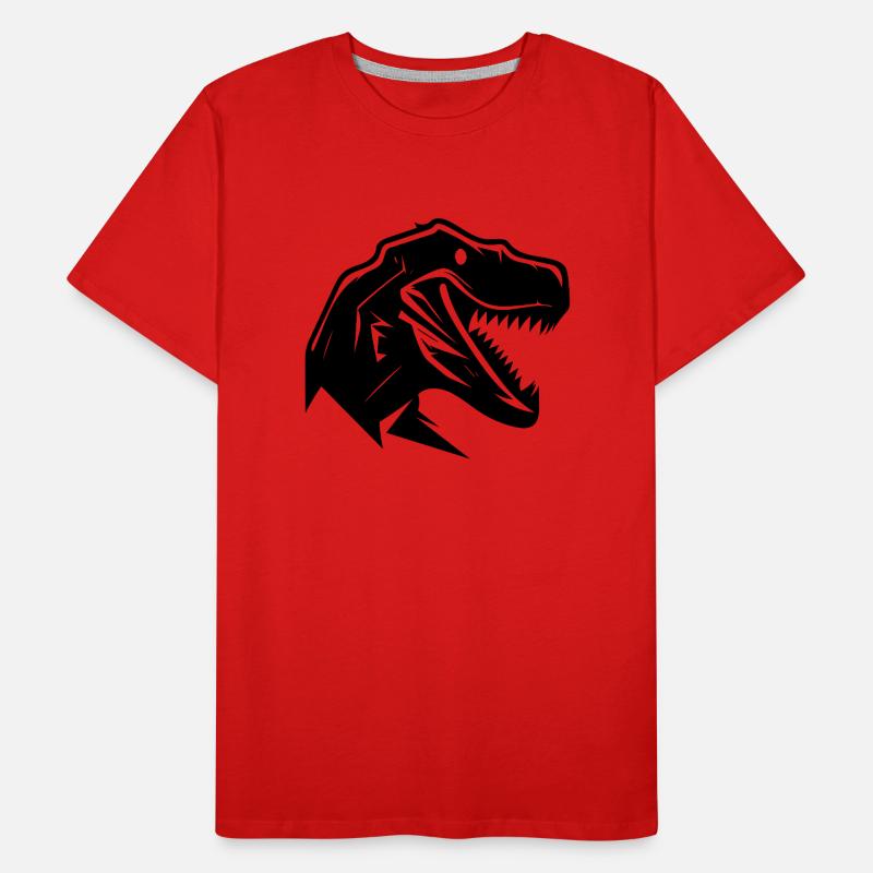 Conception de ventilateur Dinosaur T-Rex T-shirt bio Premium Homme