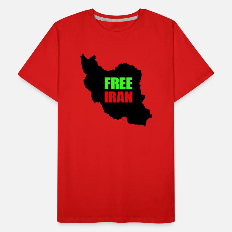 Iran libre T-shirt bio Premium Homme