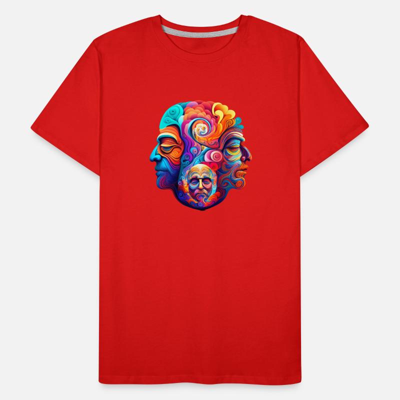 Psychedelic Art 1.0 Men's Premium Organic T-Shirt