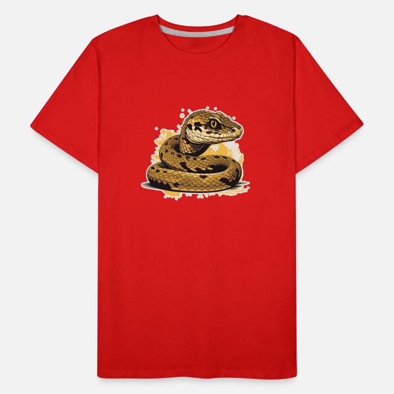 Serpent T-shirt bio Premium Homme