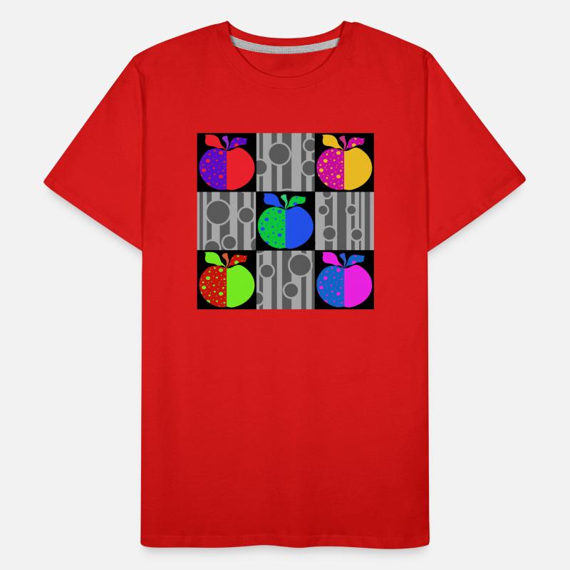 Äpfel Männer Premium Bio T-Shirt