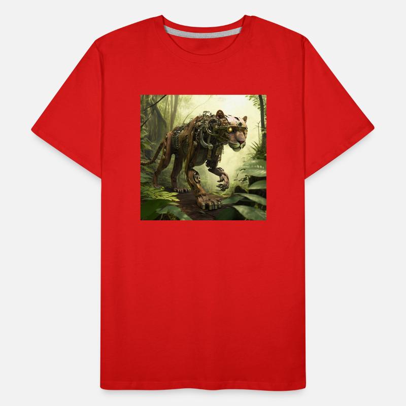 Panthère T-shirt bio Premium Homme