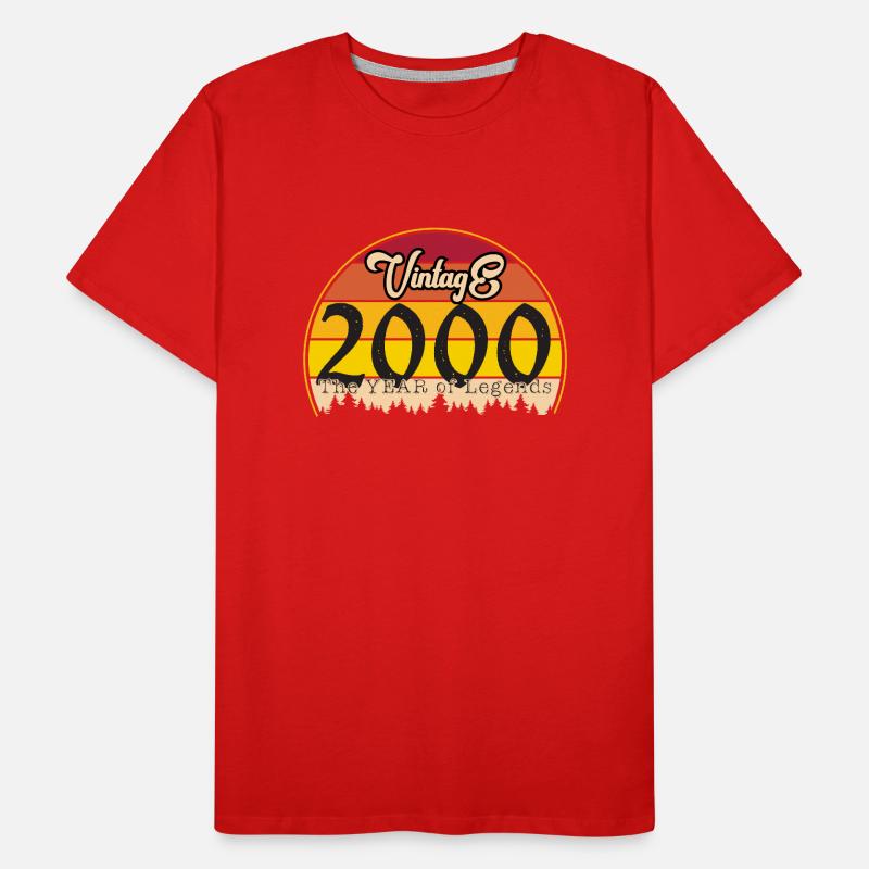 Millésime 2000 T-shirt bio Premium Homme