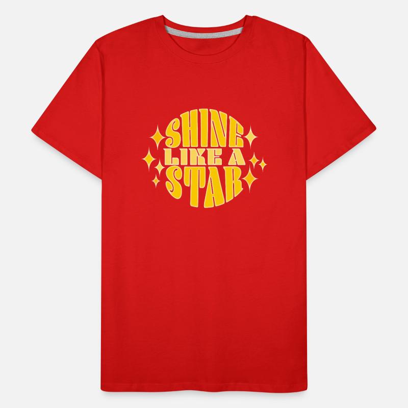 Briller comme une étoile T-shirt bio Premium Homme