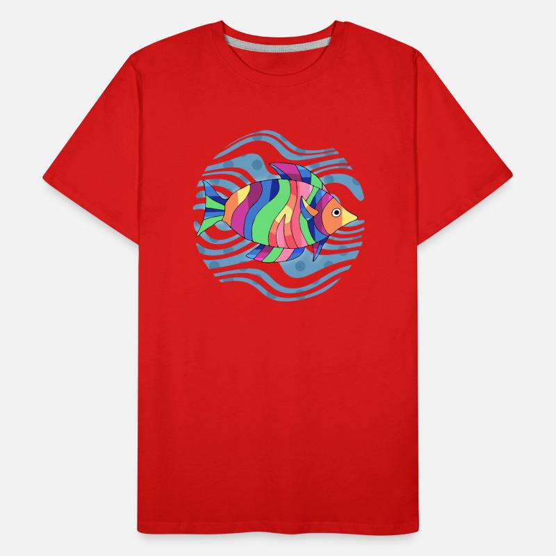 Poisson T-shirt bio Premium Homme