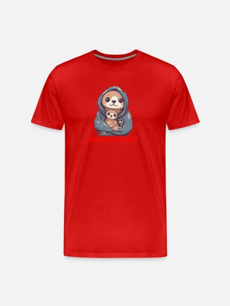Mama's child - Men's Premium Organic T-Shirt - red