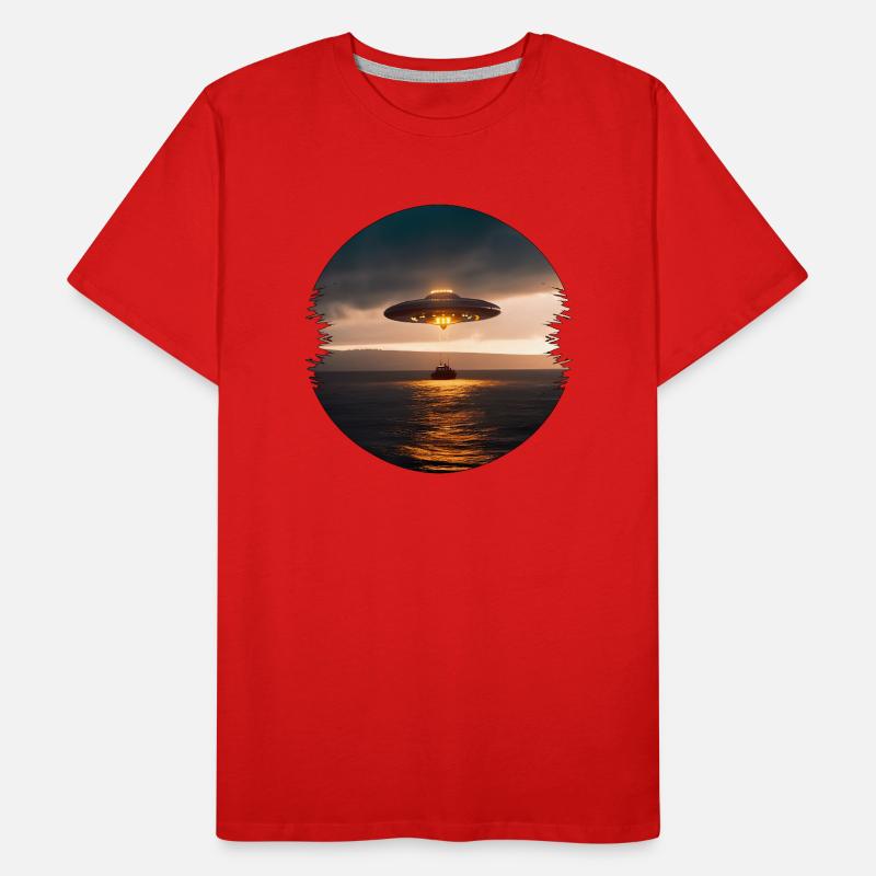 Are unidentified flying objects real? Men's Premium Organic T-Shirt
