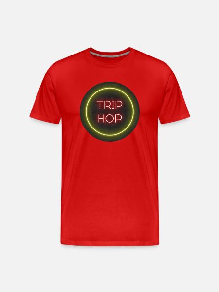 TRIP HOP - Men's Premium Organic T-Shirt - red