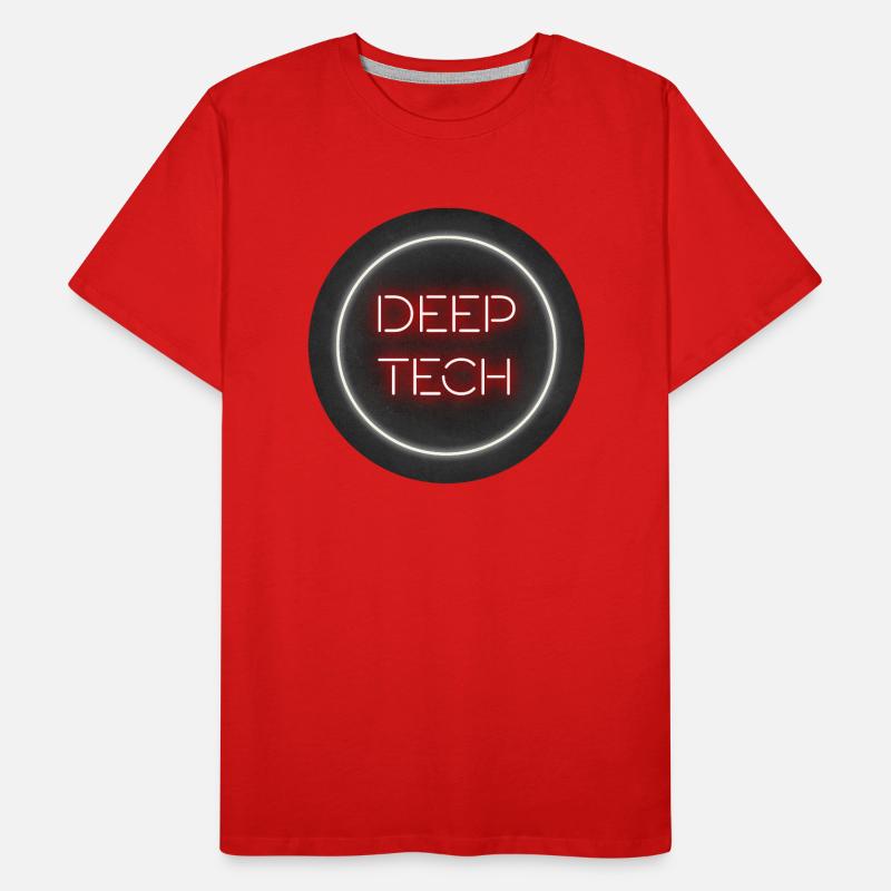DEEP TECH Men's Premium Organic T-Shirt