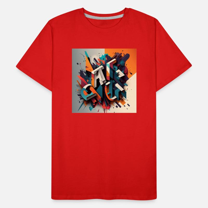 Graffiti T-shirt bio Premium Homme