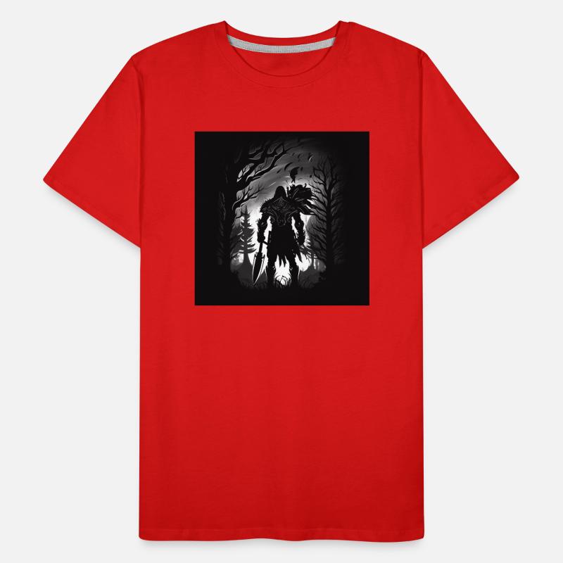Schattenkrieger Männer Premium Bio T-Shirt