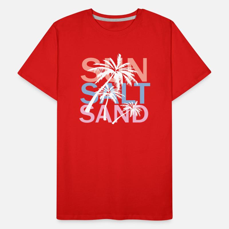 Sel de soleil Sable T-shirt bio Premium Homme