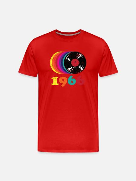 Millésime 1966 - T-shirt bio Premium Homme - rouge
