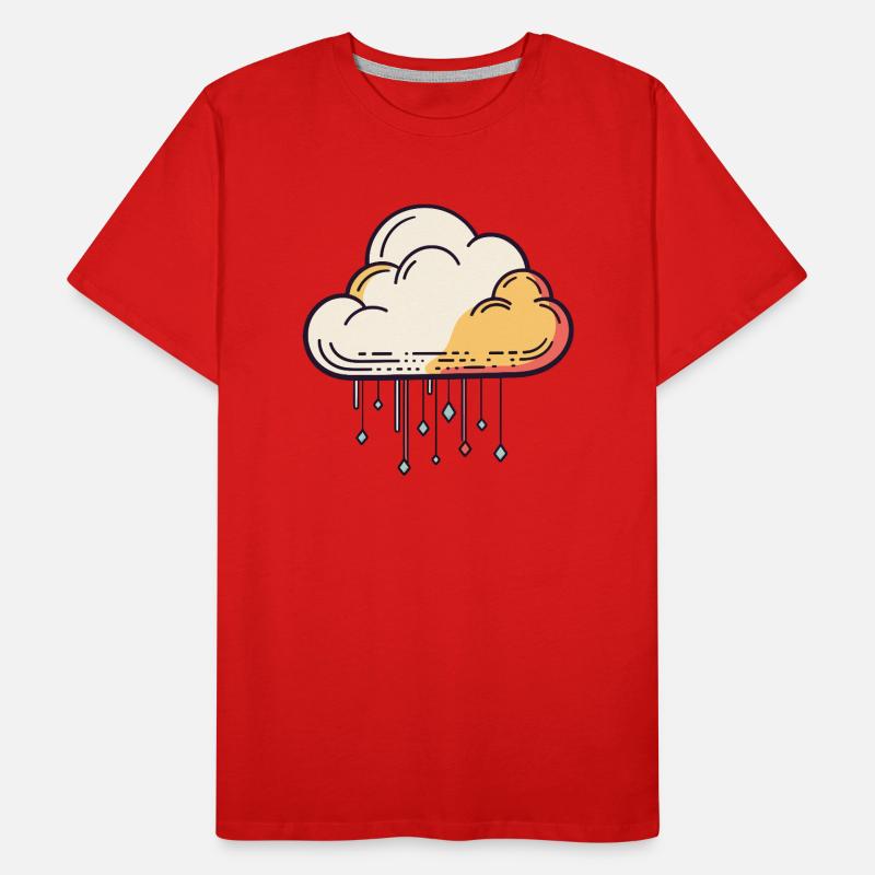 Nuage T-shirt bio Premium Homme