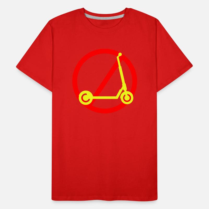 E-Scooter Roller Männer Premium Bio T-Shirt