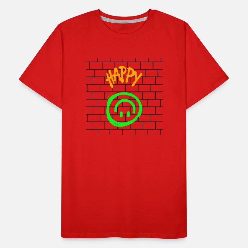 Conception HappyWall T-shirt bio Premium Homme
