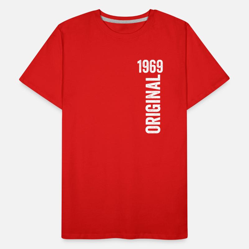 1969 Original Geburtstagsgeschenk 1969 Männer Premium Bio T-Shirt