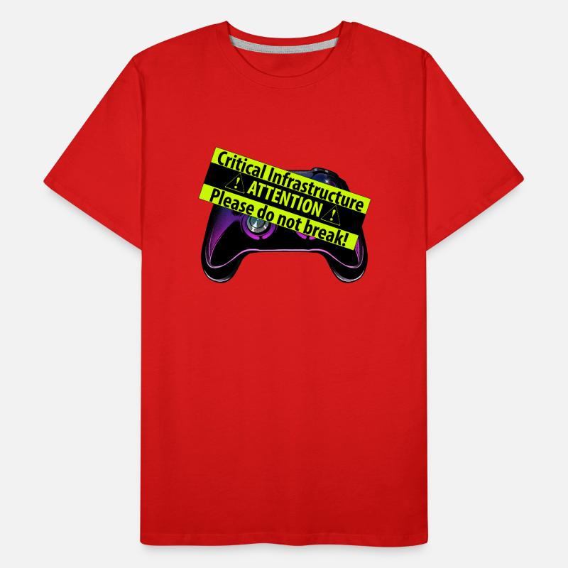 Critical Controller Men's Premium Organic T-Shirt