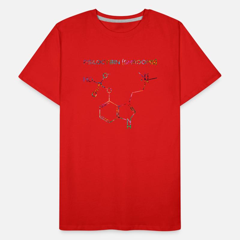 Molécule de psilocybine T-shirt bio Premium Homme