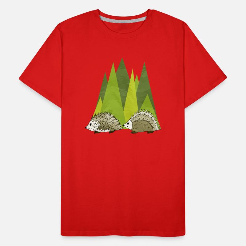 Hedgehogs Men's Premium Organic T-Shirt