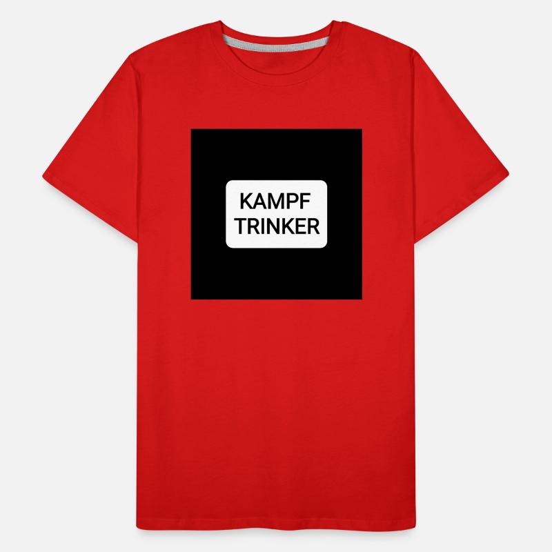 Kampftrinker Männer Premium Bio T-Shirt