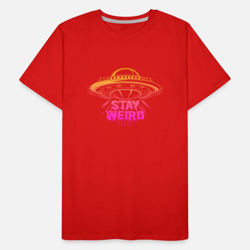 Restez bizarre T-shirt bio Premium Homme