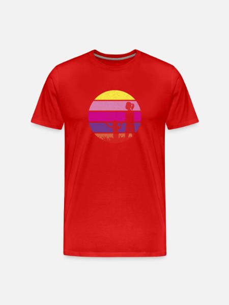 Mother's Day: Mom's gift ideas - Men's Premium Organic T-Shirt - red