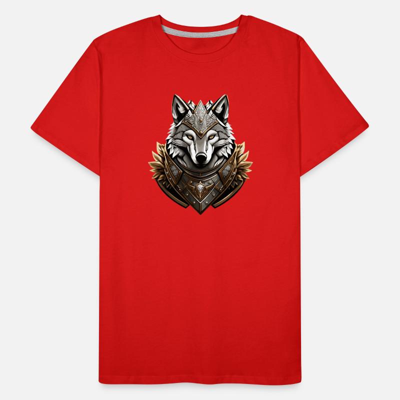 Wolf 4 Par Pr3vise T-shirt bio Premium Homme
